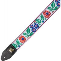 Ernie Ball Sangle Jacquard Quilted Flora - Vue 2